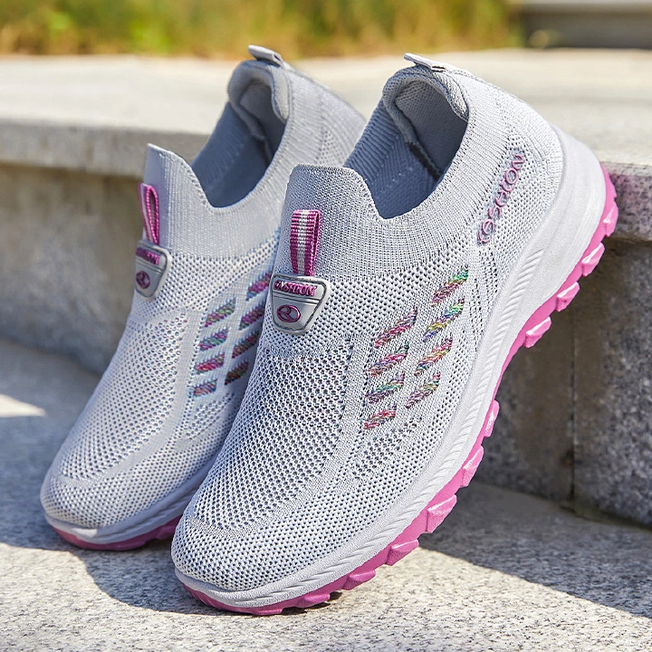 Women's casual running shoes mountaineering shoes ladies lace-up sports shoes girls comfortable athletic shoes students flats shoes sports shoes gym shoes