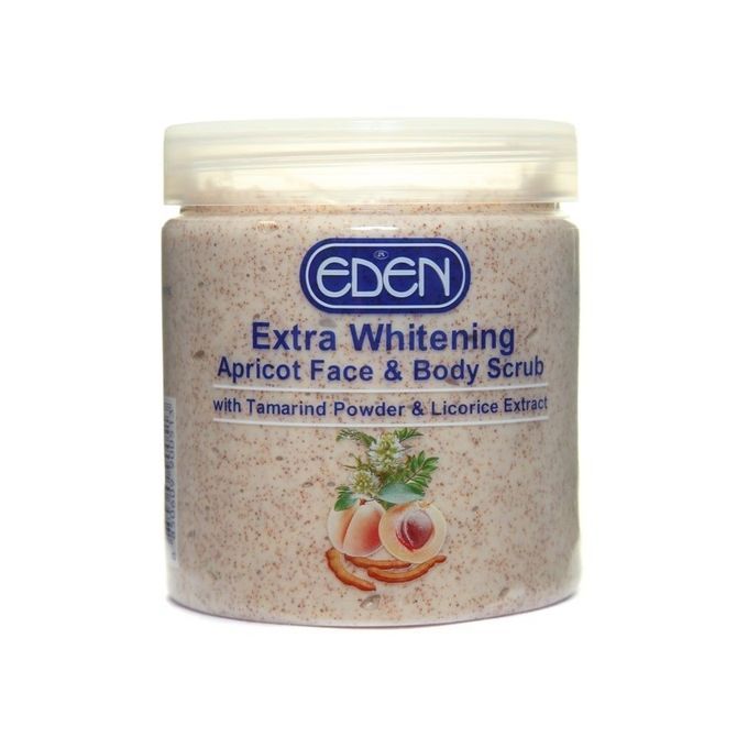 Eden Extra Whitening Apricot Face &amp; Body Scrub