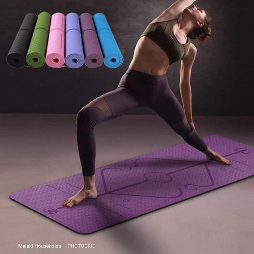 High Density Yoga Exercise Mats Now Available in 2 Specification 4mm &amp; 6mm