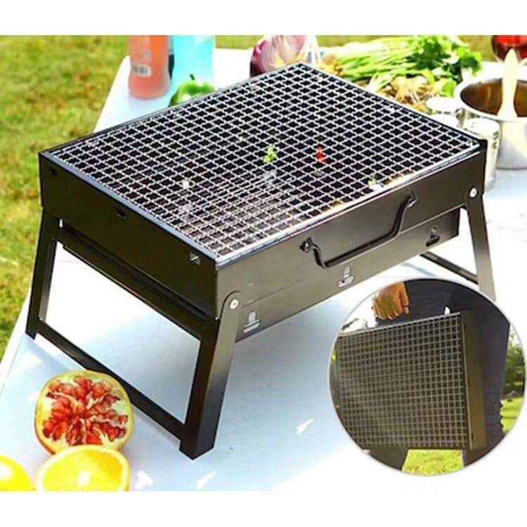 Foldable Portable Barbecue Charcoal Grill Now Available,Size 35cm*27cm *19.5cm, As Pictured