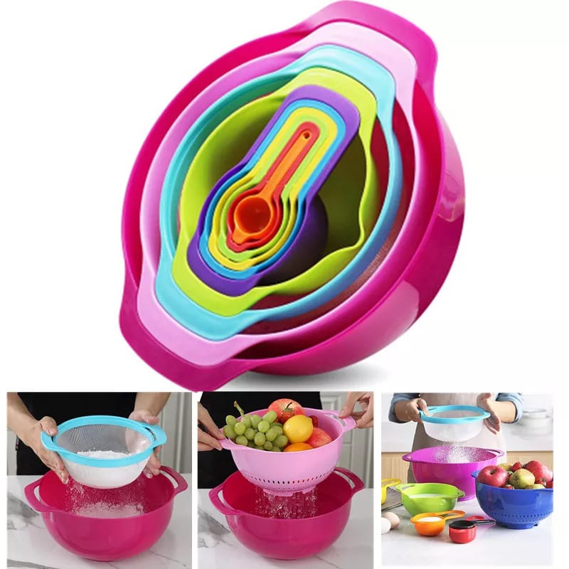 Heavy Plastic Mixing Bowl Set Now Available
