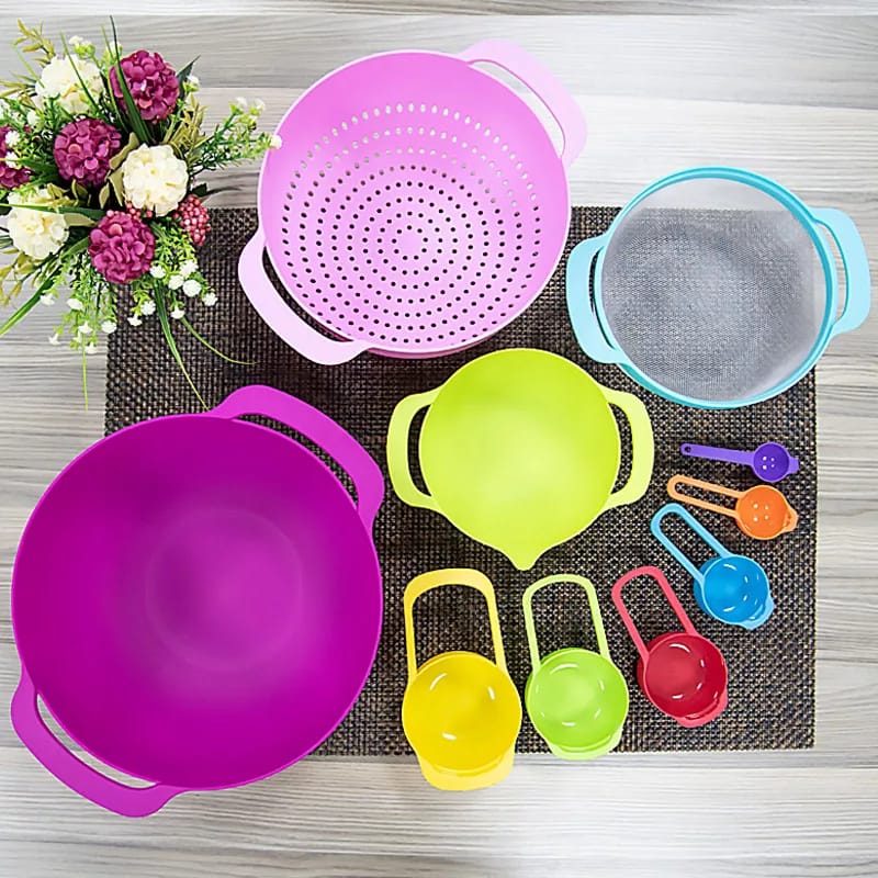 Heavy Plastic Mixing Bowl Set Now Available