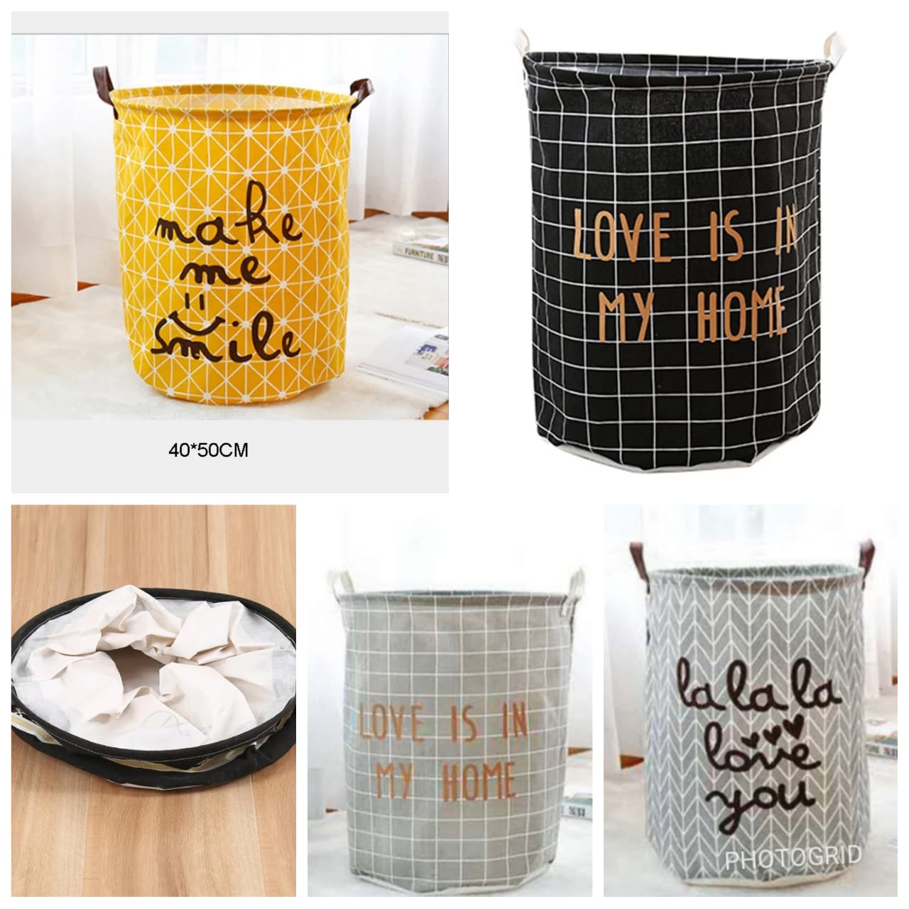 *Foldable home Laundry/organizer Basket