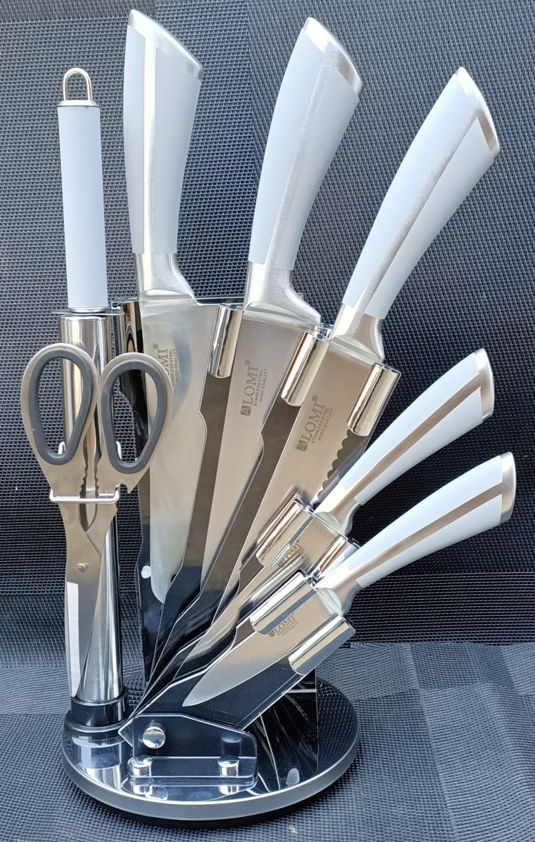 High Quality Stainless Steel  8pcs Knife Set With a Peeler Now Available
