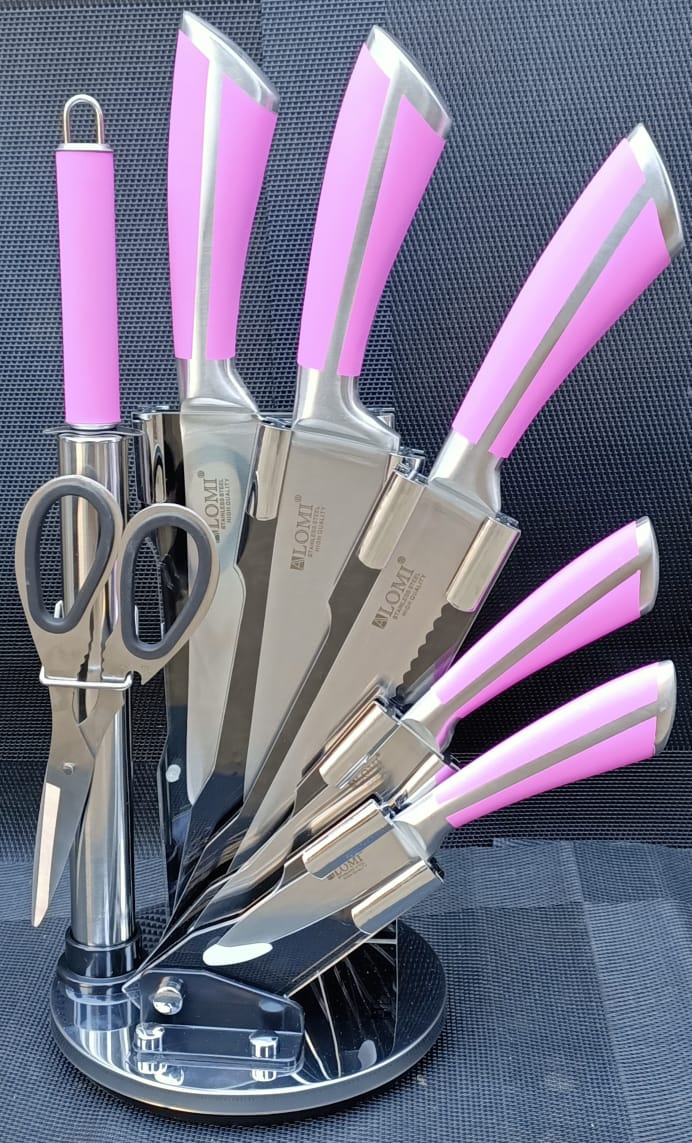 High Quality Stainless Steel  8pcs Knife Set With a Peeler Now Available