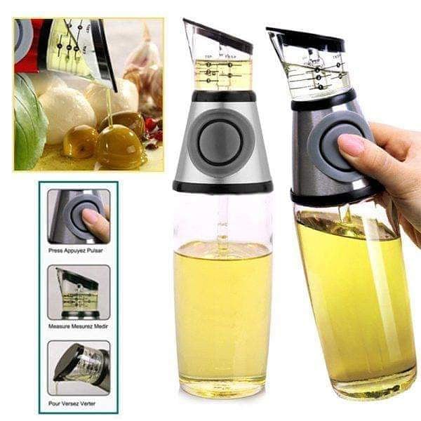 Kitchen Oil press and measure Bottle