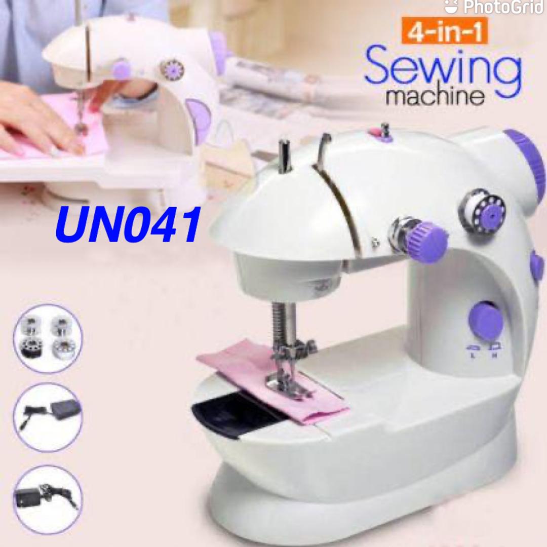 Electric and manual Mini Domestic Sewing Machine.
