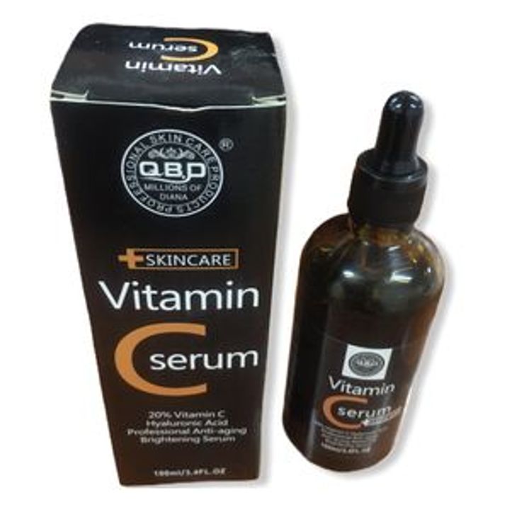 QBD Vitamin C+Hyaluronic Acid Anti-aging&amp;Brightening Serum-100ml