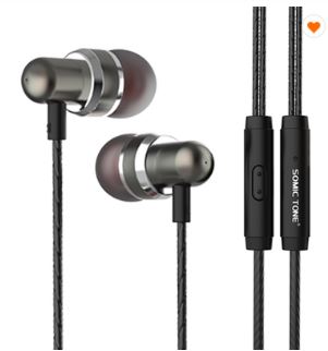 D12 Wired Music Earphones with Extra Bass