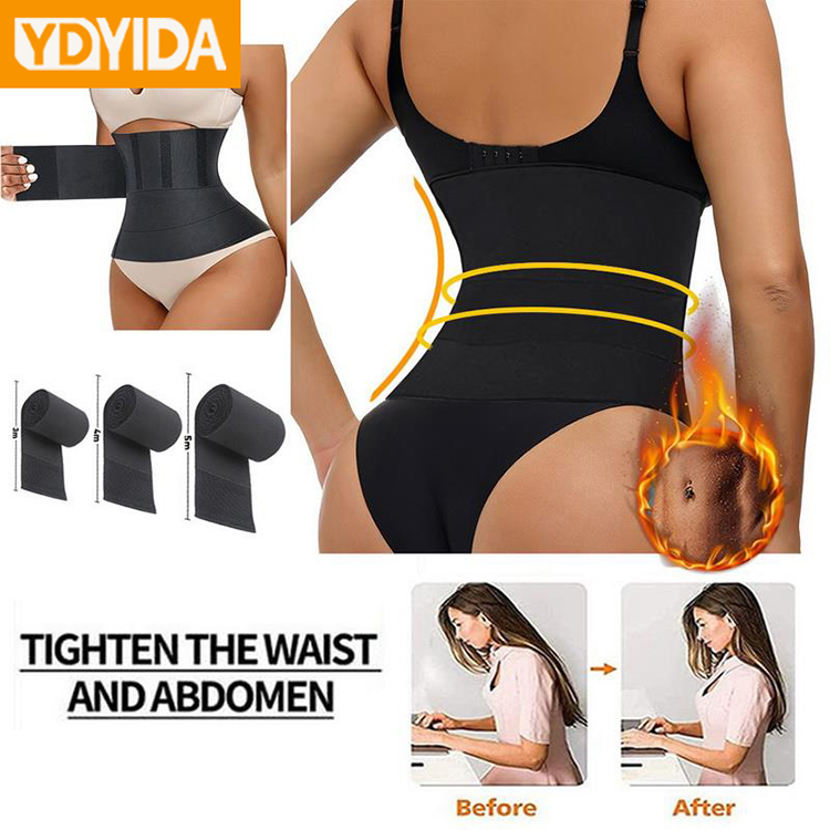 New Arrival Women's Lingerie Corset  Body Shaper Corse Trimmer Wrapping Belt Waist Trainer Wrap Bandage Adjust your Waist Abdominal Corset Lengthened and Widened Waist Thin Belly Belt Body Shaper