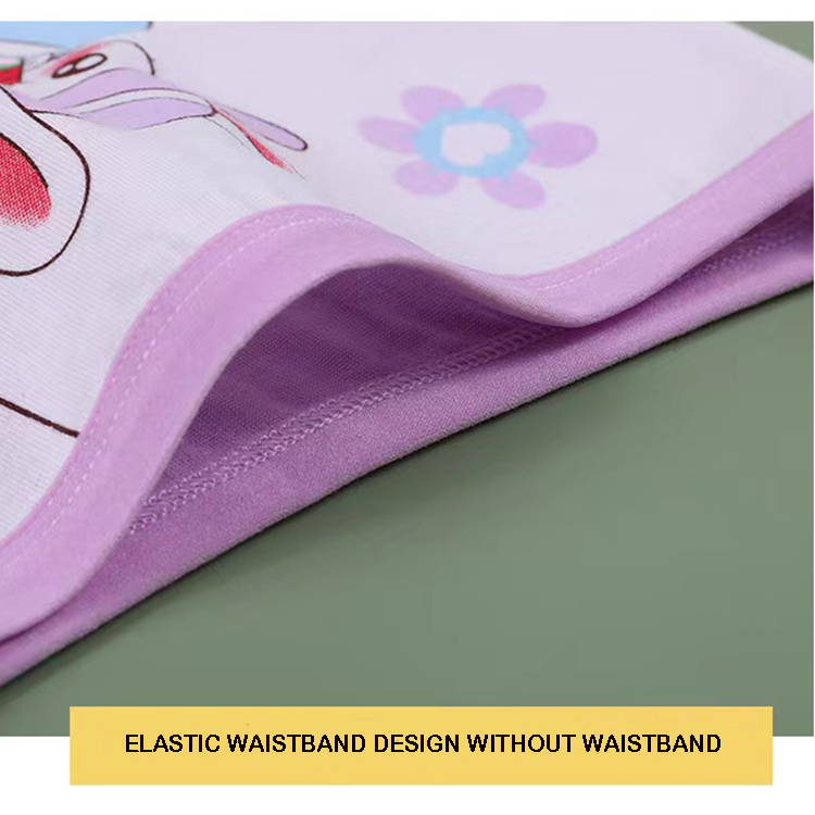 4 Pcs Baby Girl Children Cotton Cartoon Printed Boxer Briefs Panties Girl's Underwear High Quaility Girls Clothing Children Underwear