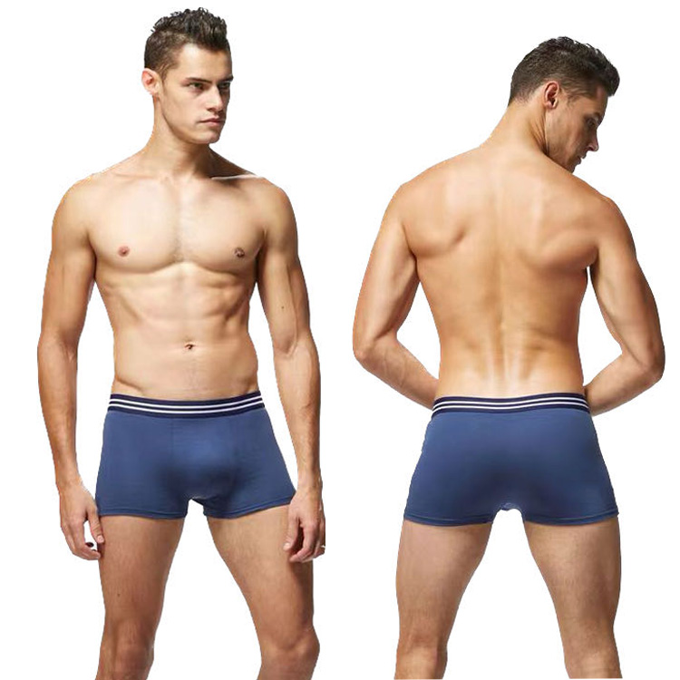 4Pcs New Arrival High Quality Men's Underwear Skin Friendly Stretch Shorts Breathable Soft  Large Size Men's Boxer Underwear Comfortable Men Boxer Panties Male Undergarments