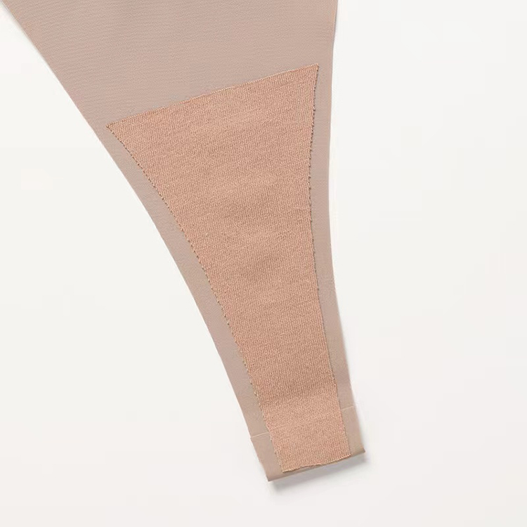 2Pcs New Arrival Sexy Women's Lingerie Ice Silk Thong Seamless Ice Silk Sexy Breathable Girl Triangle Panties With Metal Loop Buckle And Thin Strap Women's Pure Cotton Crotch Underwear