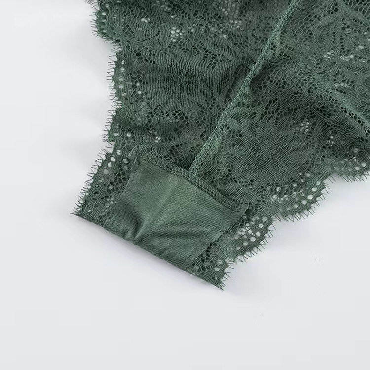 2Pcs/Set New Arrival Women's Sexy Lace Lingerie Set Thin and Large Size Sexy Lace Bra Underwear Set Lace Perspective  Lingerie Sets