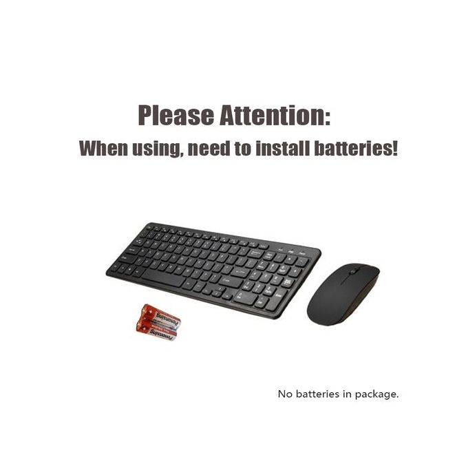 Mini Wireless Keyboard &amp; Mouse Combo FOR Smart Tv &amp; PC