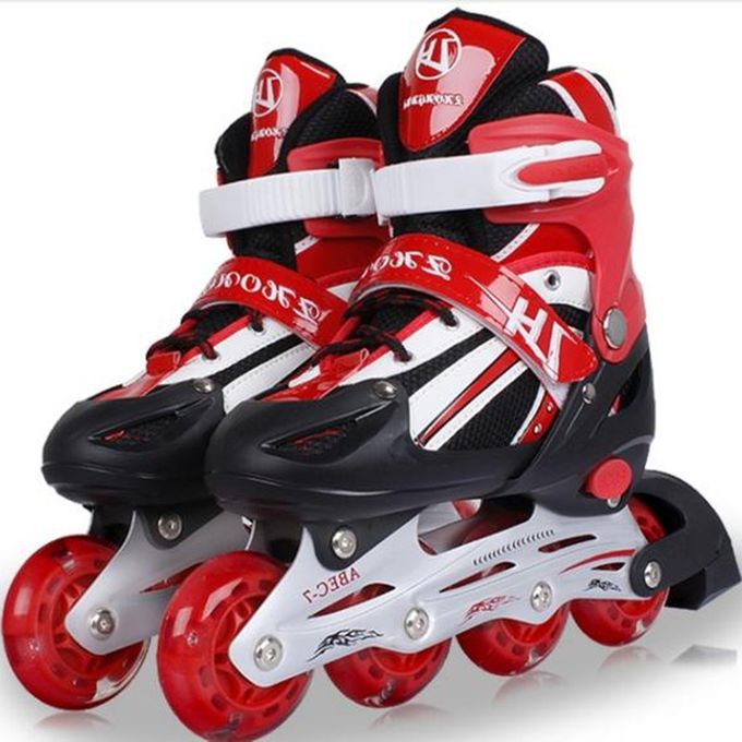 Roller Skating Shoes-red In Colour 31-34