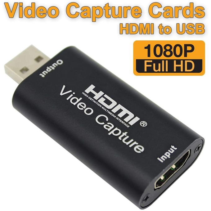 Video Capture HDMI To USB 1080p Live Broadcasting