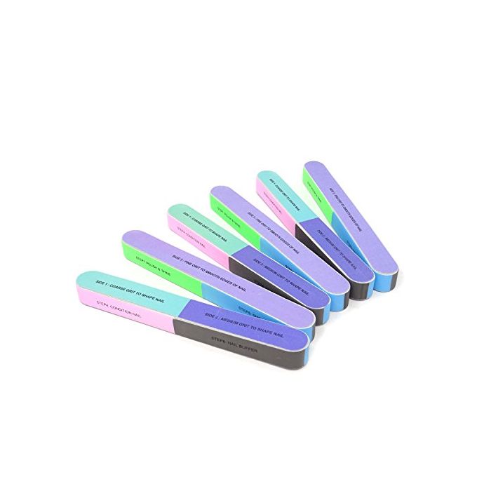 Generic Combined Nail File And Buffer 6pcs