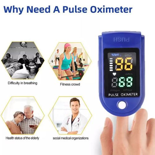 Pulse Oximeter With Free Batteries