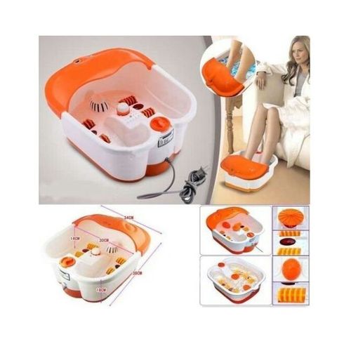 Professional Foot Spa Footbath Massager SQ 368 Orange And White