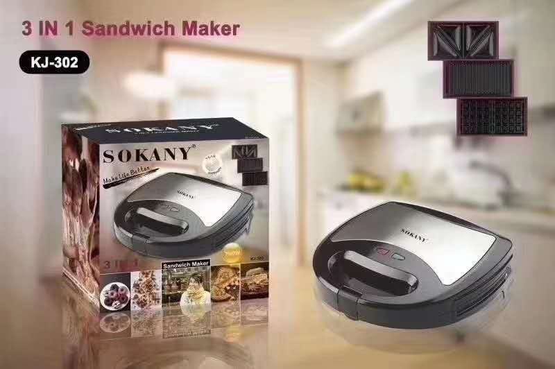 kitchen 3in1 sandwich. Sokany top brand