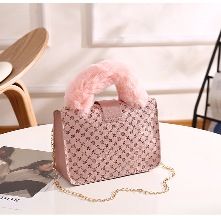 Fashion Tote Chain Bag Printed Messenger Bag Crossbody bag women handbags