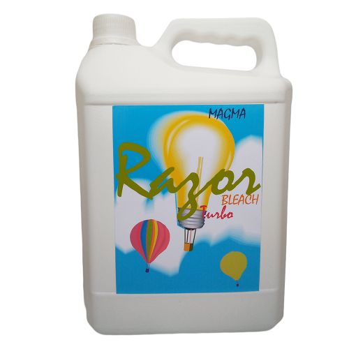 Razor Turbo-Institutional-Care Disinfectant Chlorine Bleach- 5 litres