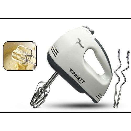 kitchen  Portable Super Hand Mixer Machine with 7 Speed Cake and Stainless Steel beaters.