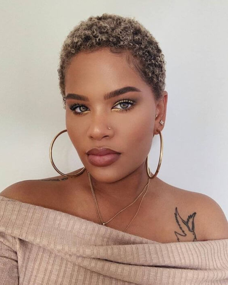 Afro Women Short Kinky Curly Wig Wavy Hair Wigs Daily Party Wigs