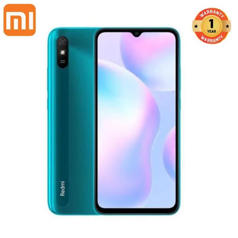 XIAOMI REDMI 9A Smart Phone - 6.53&quot;, 2GB RAM+32GB ROM, 13MP, Dual SIM, 5000mAh 4G LTE Phones Green