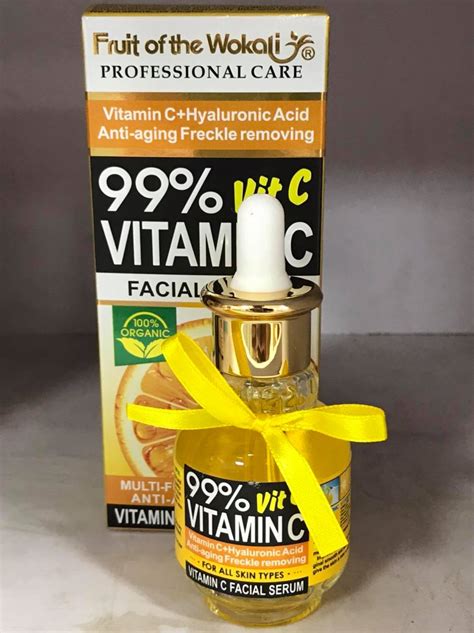 Fruit Of The Wokali Vitamin C Facial Serum 99% Professional Care serum 40ml
