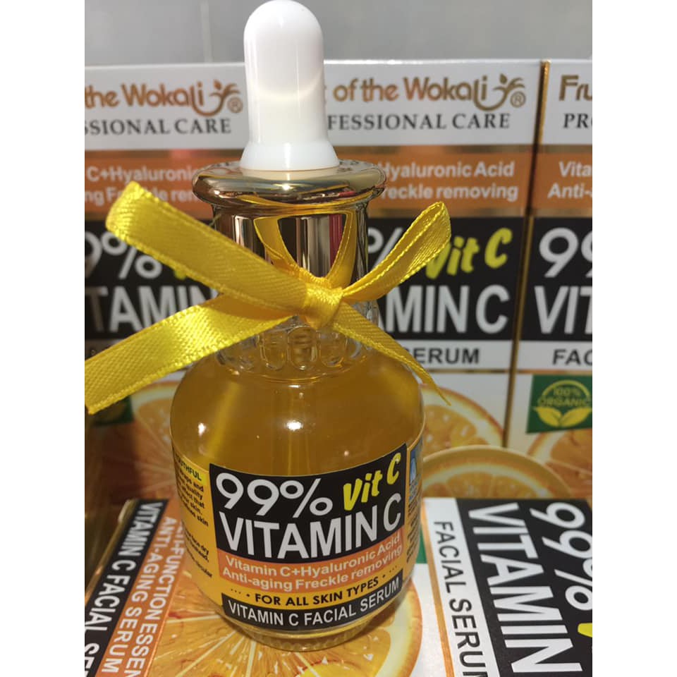 Fruit Of The Wokali Vitamin C Facial Serum 99% Professional Care serum 40ml