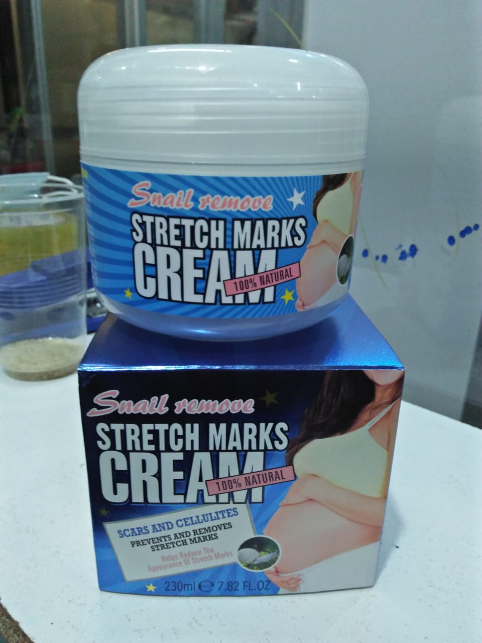 Snail Remove Stretch Marks Cream Scars and Cellulite 230ml