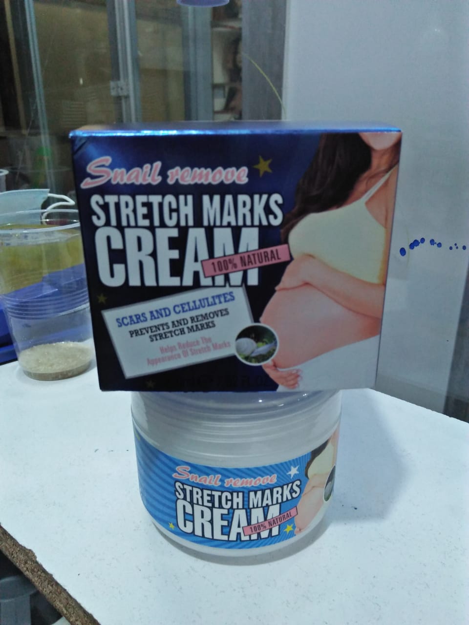 Snail Remove Stretch Marks Cream Scars and Cellulite 230ml