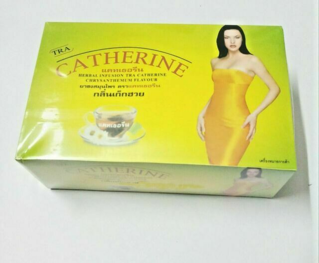 SLIMMING TEA Catherine Tea Chrysanthemum Herbal Weightloss - 32Bags Green