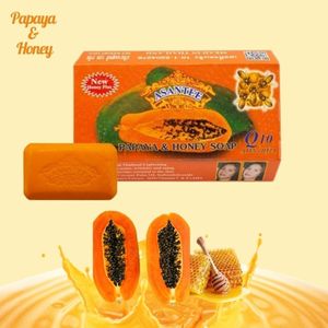Asantee Papaya And Honey Skin Lightening Face And Body Soap 125g