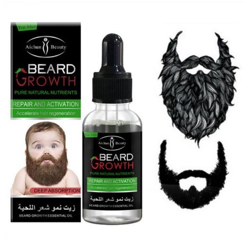 Aichun Beauty Beard Growth Beard &amp; Moustache Fast Growth Oil 30ml