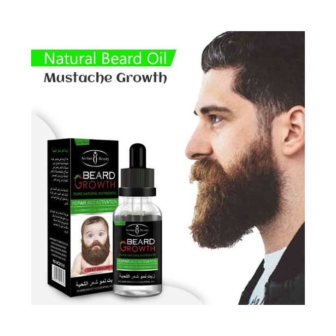 Aichun Beauty Beard Growth Beard &amp; Moustache Fast Growth Oil 30ml