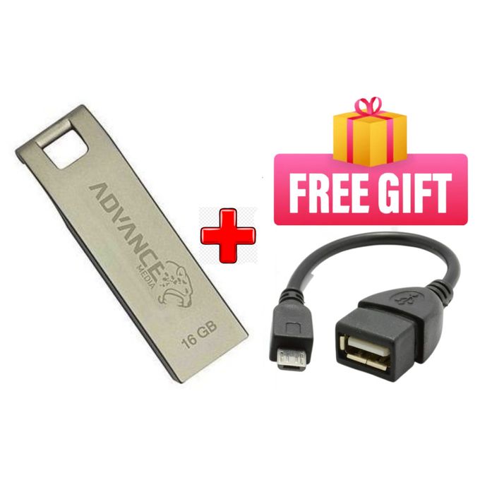 Advance 16GB Flash Disk+Free OTG Cable