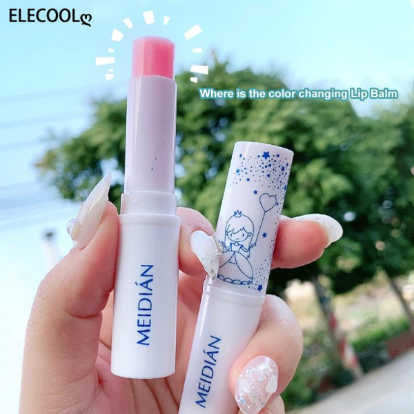 ELECOOL Vaseline Lip Balm Moisturizing Lipstick Base Moisturizer Makeup Natural Plant Makeup