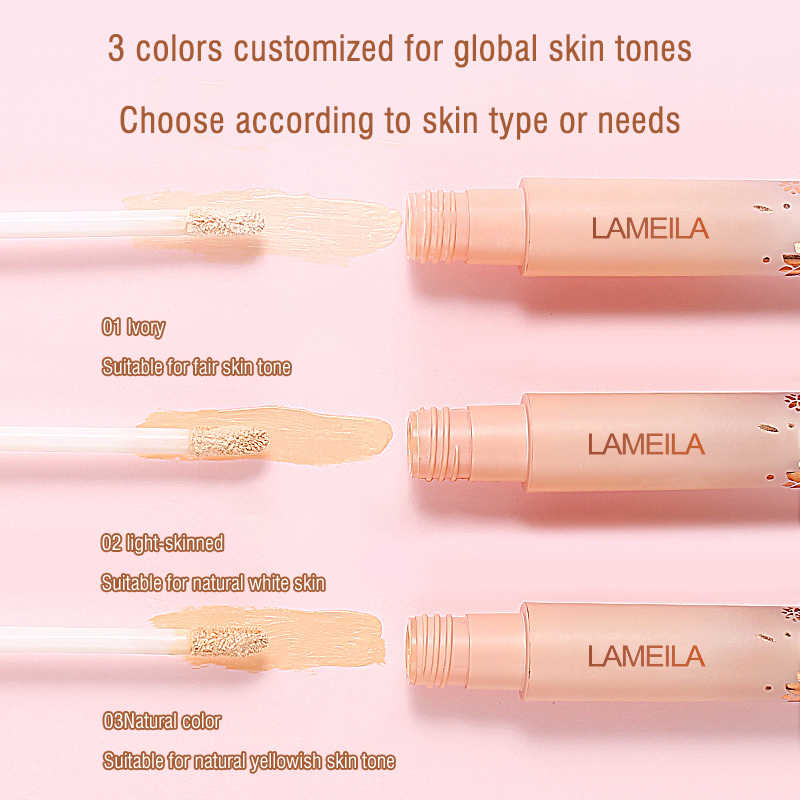 Eyes Face Concealer Liquid Cover Dark Circles Acne Natural Make Up Effect Anti Cernes Base Makeup