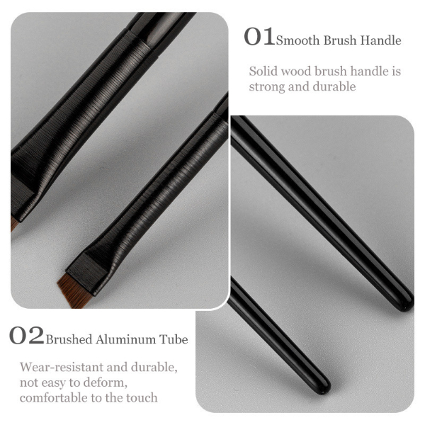 A101Brush Eyebrow A102Eyeliner Brush Professional Small Angled Eyebrow Brush Brow Contour Makeup