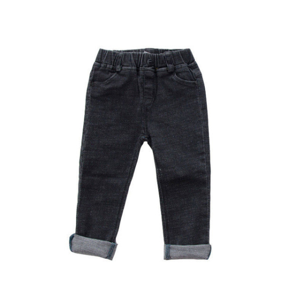Baby Girls Pants Boys Jeans Fall/Winter Outerwear Pants Children's Trousers Slim Stretch Pants  Trousers & Leggings