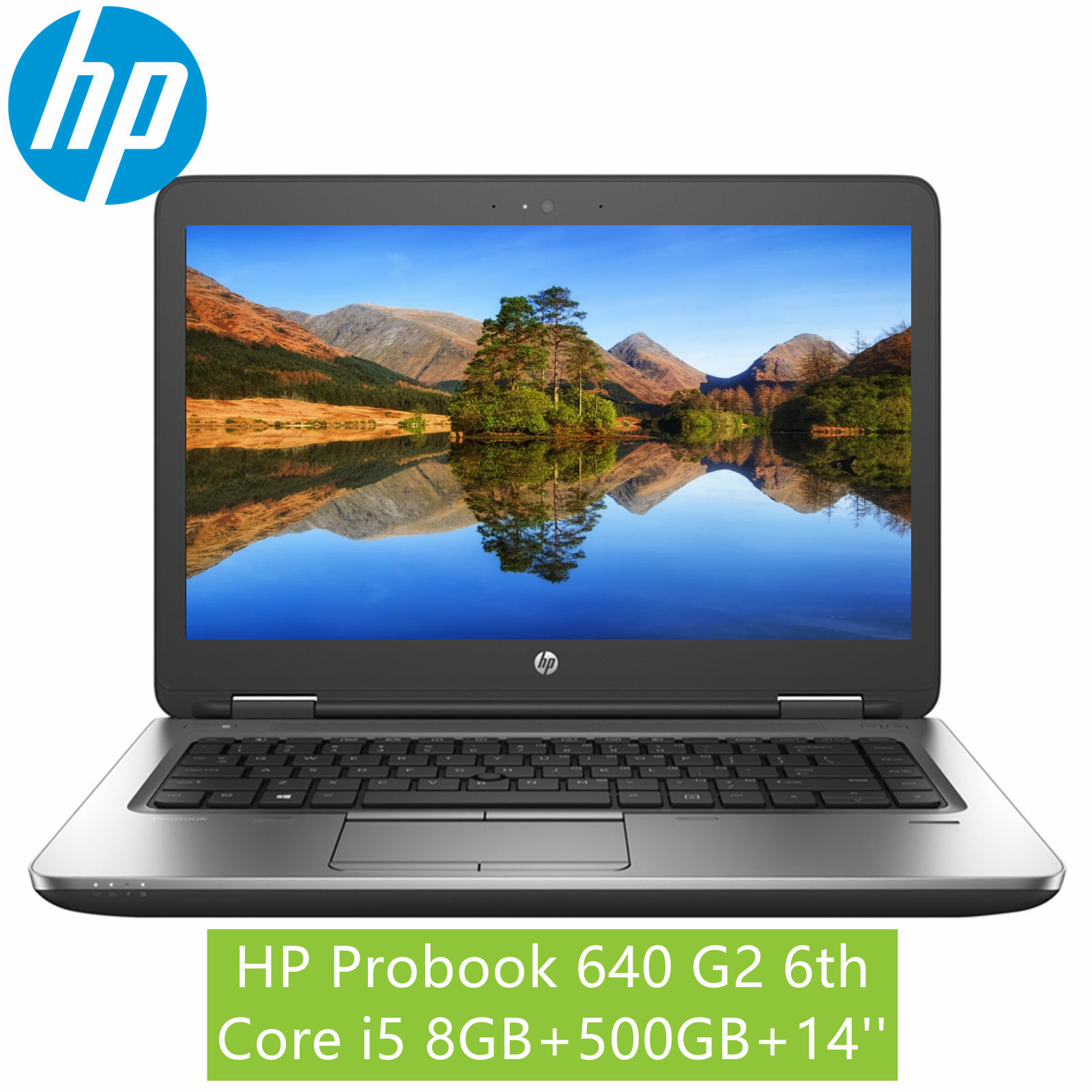 HP Probook 640 G2 6th Core i5 8gb ram+500gb hdd 14'' Refurbished Laptop + Free Gifts