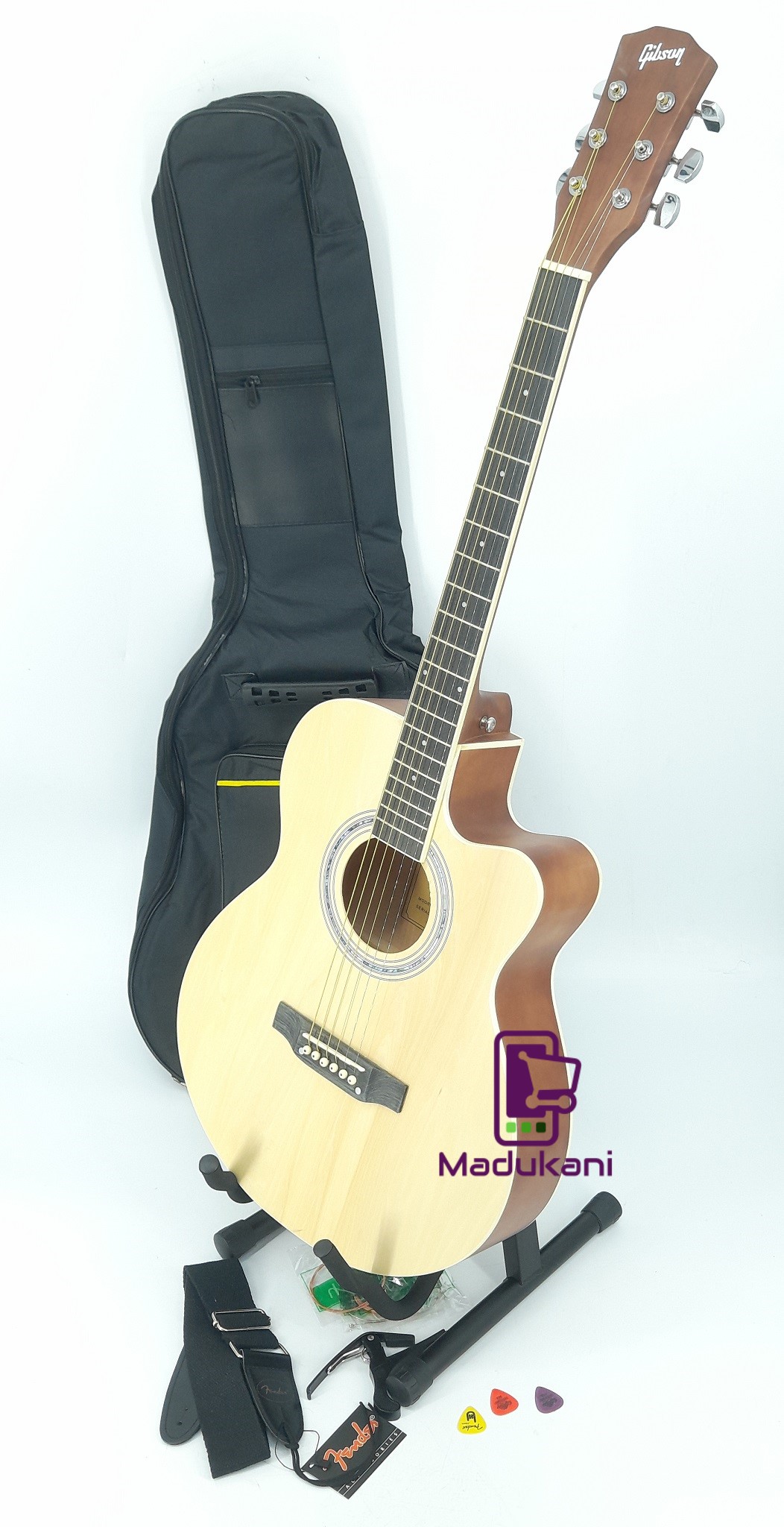 All in One Full Size Acoustic Guitar Package