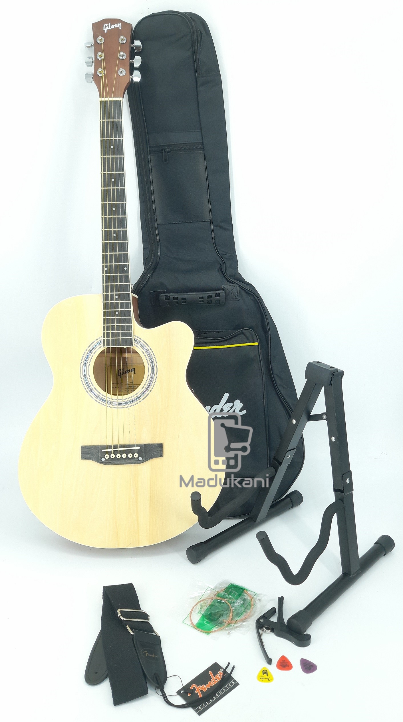 All in One Full Size Acoustic Guitar Package