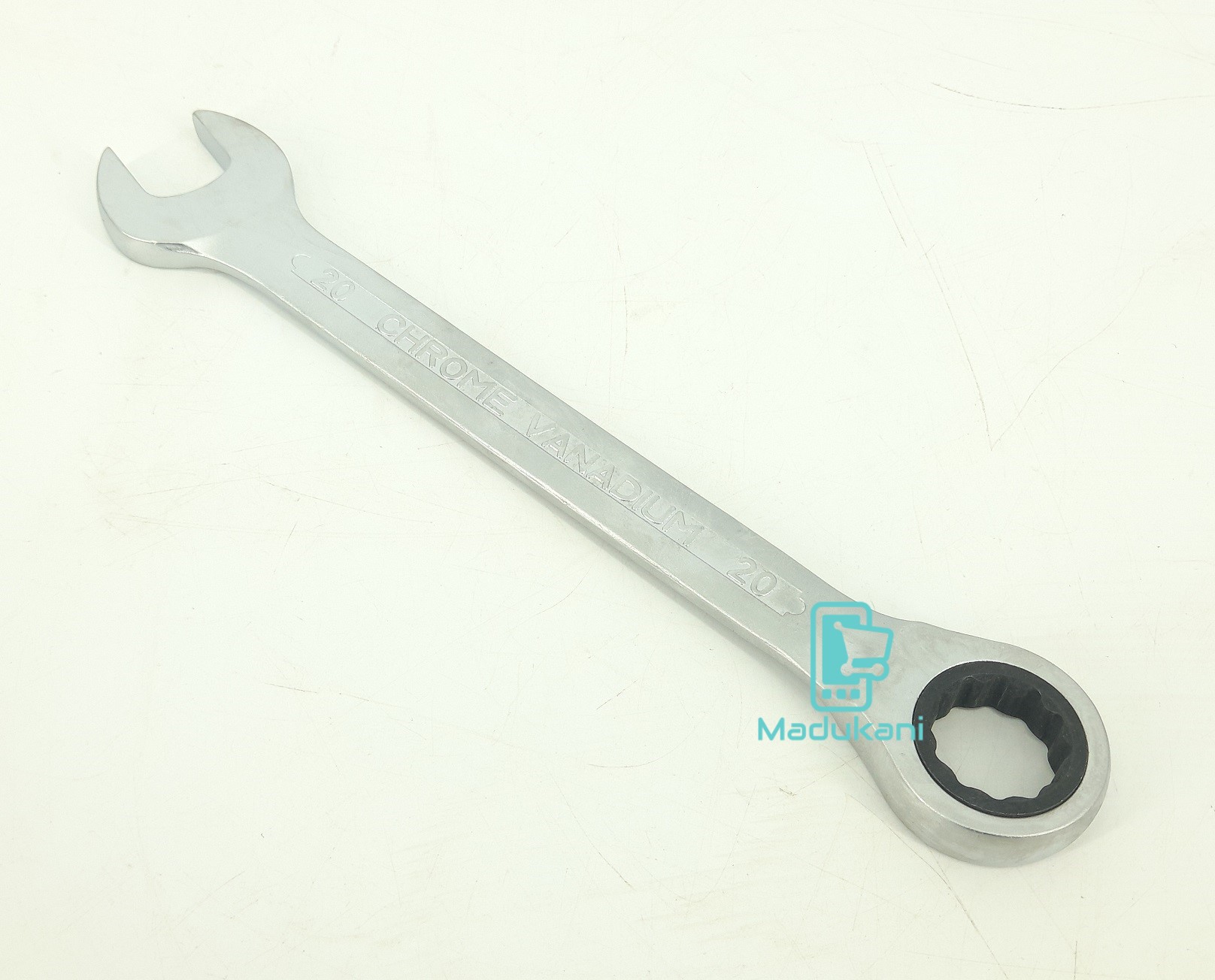 20mm Chrome Vanadium Ratchet Combination Spanner Wrench