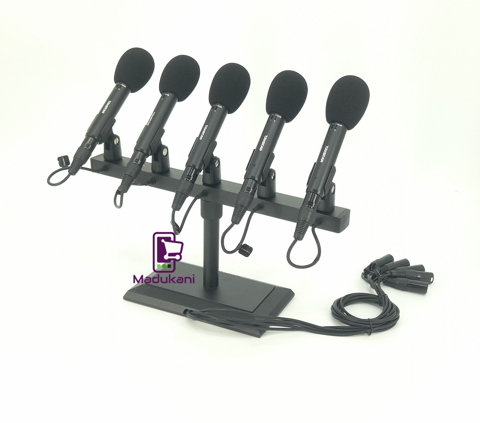 MS-T5 Conference Microphone Wired Desktop Cardioid Front Address Mic Set