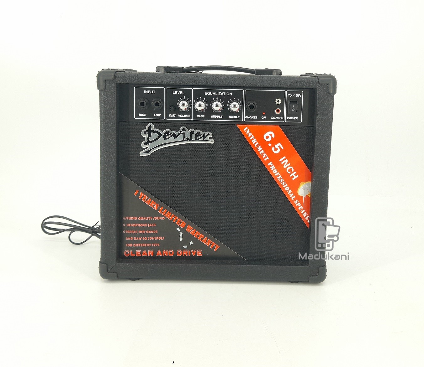 Deviser YX-15 15W 6.5-inch Guitar Amplifier Combo