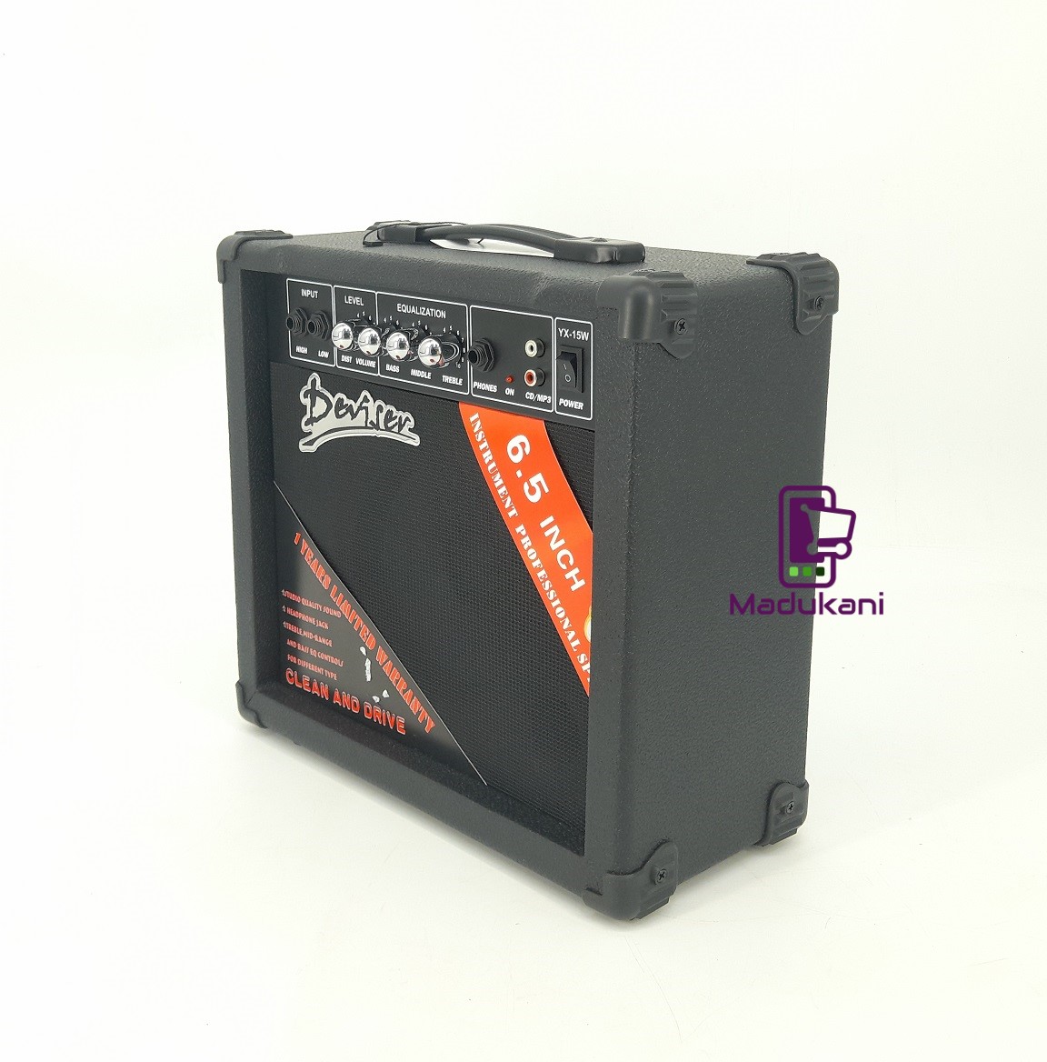 Deviser YX-15 15W 6.5-inch Guitar Amplifier Combo